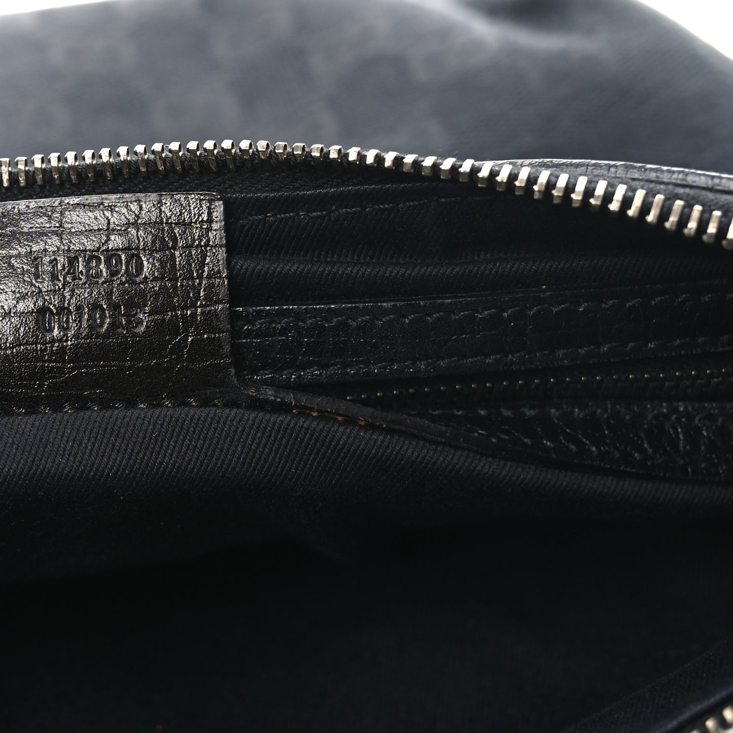 Monogram Horsebit Hobo Black