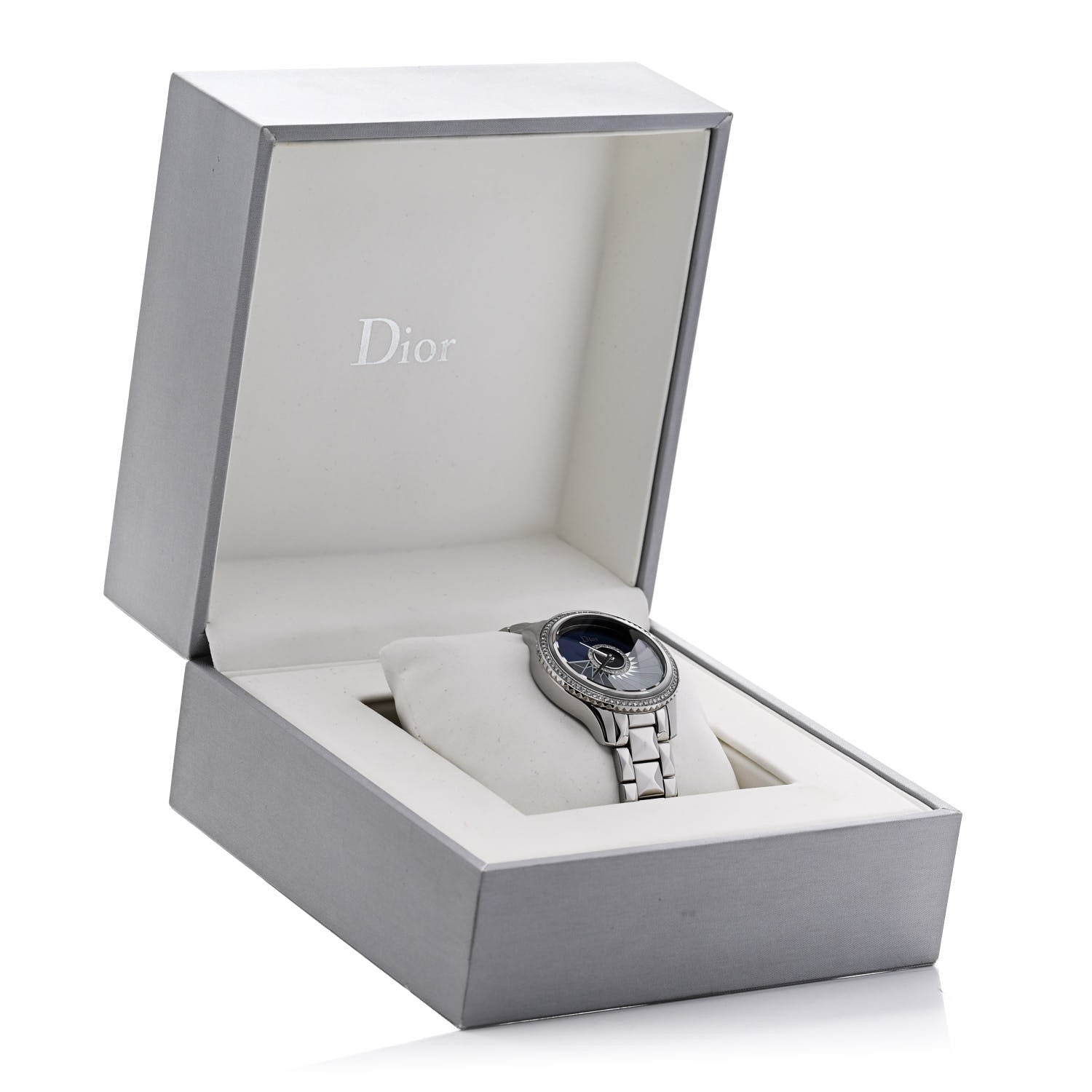 Christian Dior Stainless Steel Diamond Bezel Mother of Pearl 36mm Dior VIII Grand Bal Plisse Soleil Automatic Watch 5 of 5