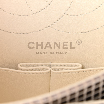 Chanel Suede Quilted Mirror 2.55 Reissue 225 Flap Silver 6 of 10