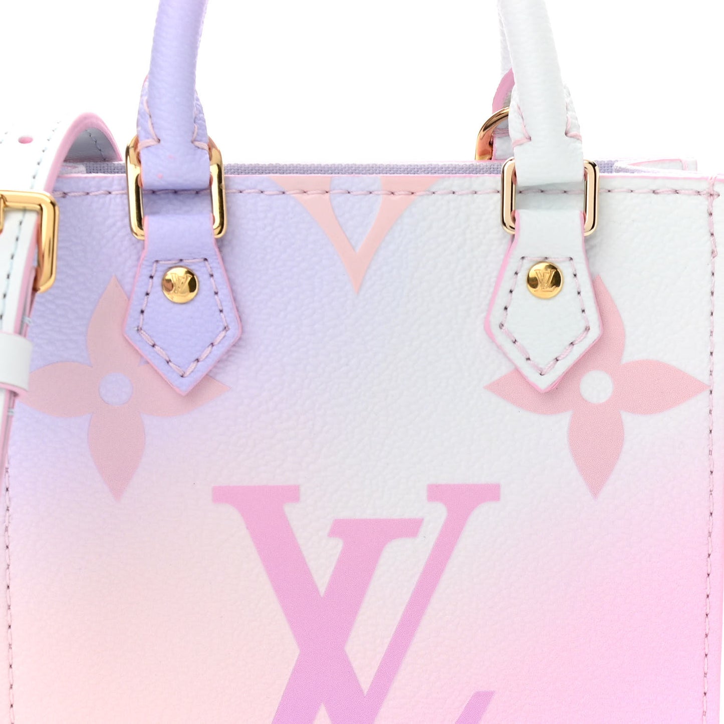 Monogram Giant Spring In The City Petit Sac Plat Sunrise Pastel