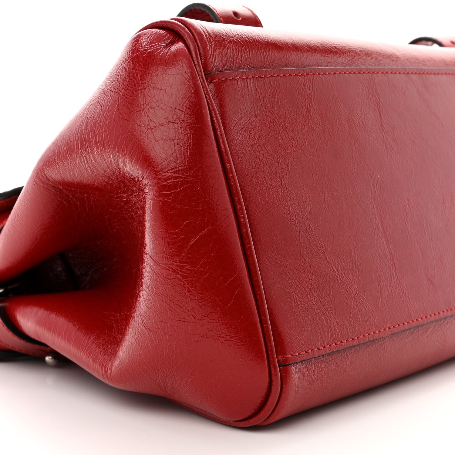 Mulberry Glossy Natural Vegetable Tanned Medium Alexa Lancaster Red 9 of 14