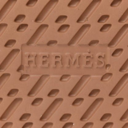 Hermes Calfskin Womens Happy Sneakers 37 Rose Perle 6 of 10