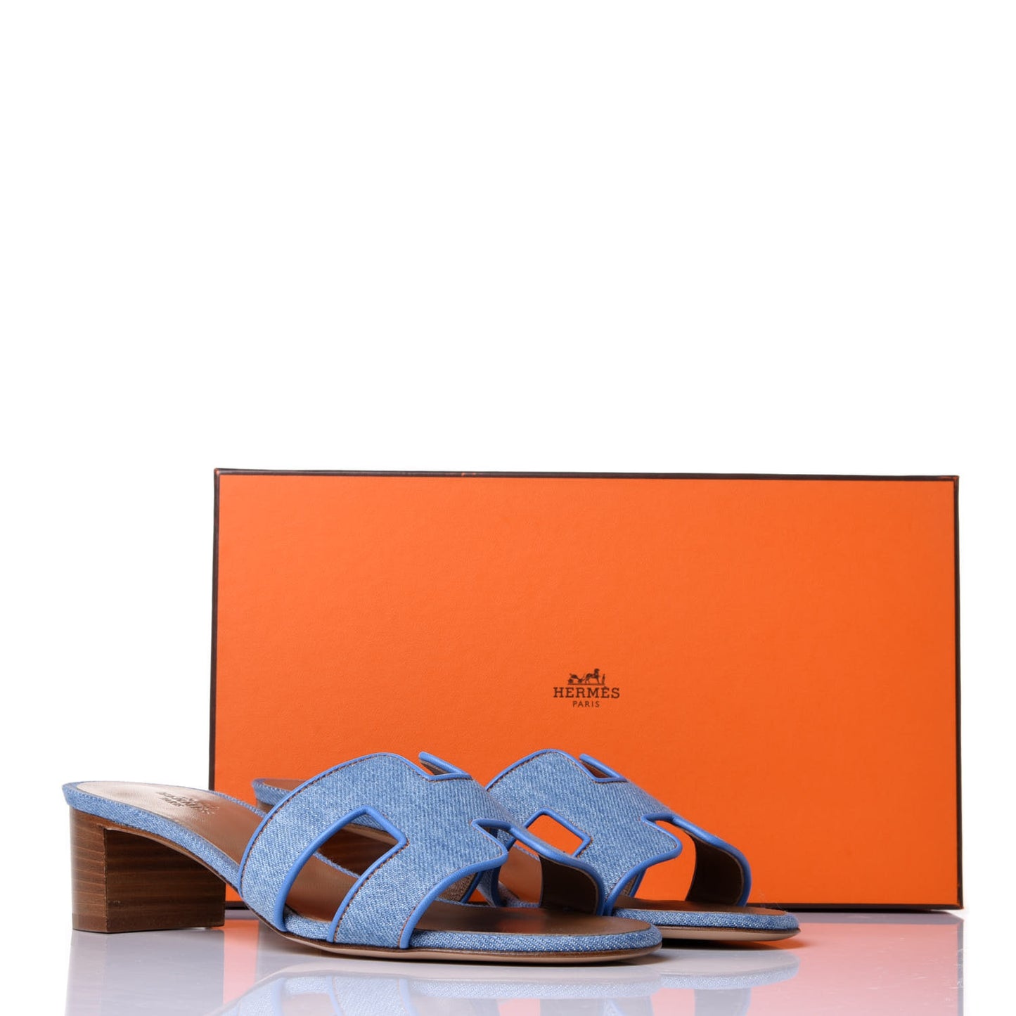 Denim Oasis Sandals 36 Bleu Clair