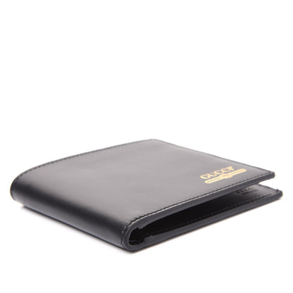 Gucci Plutone Calfskin Logo Bi-Fold Wallet Black 5 of 9