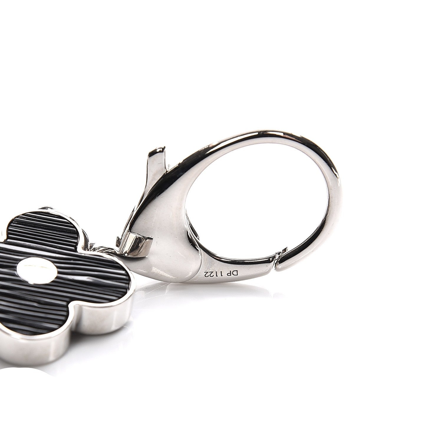 Louis Vuitton Fleur d'Epi Bag Charm Black 3 of 4