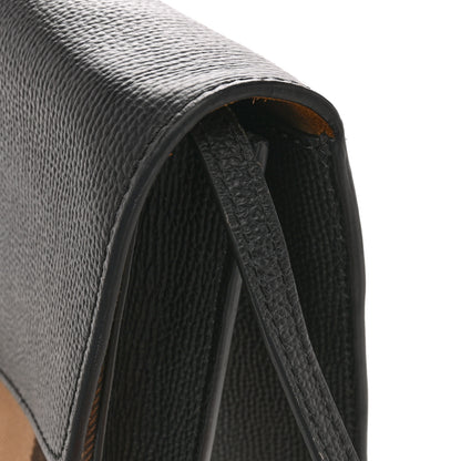 Burberry Derby Calfskin House Check Baby Macken Crossbody Bag Black 15 of 15