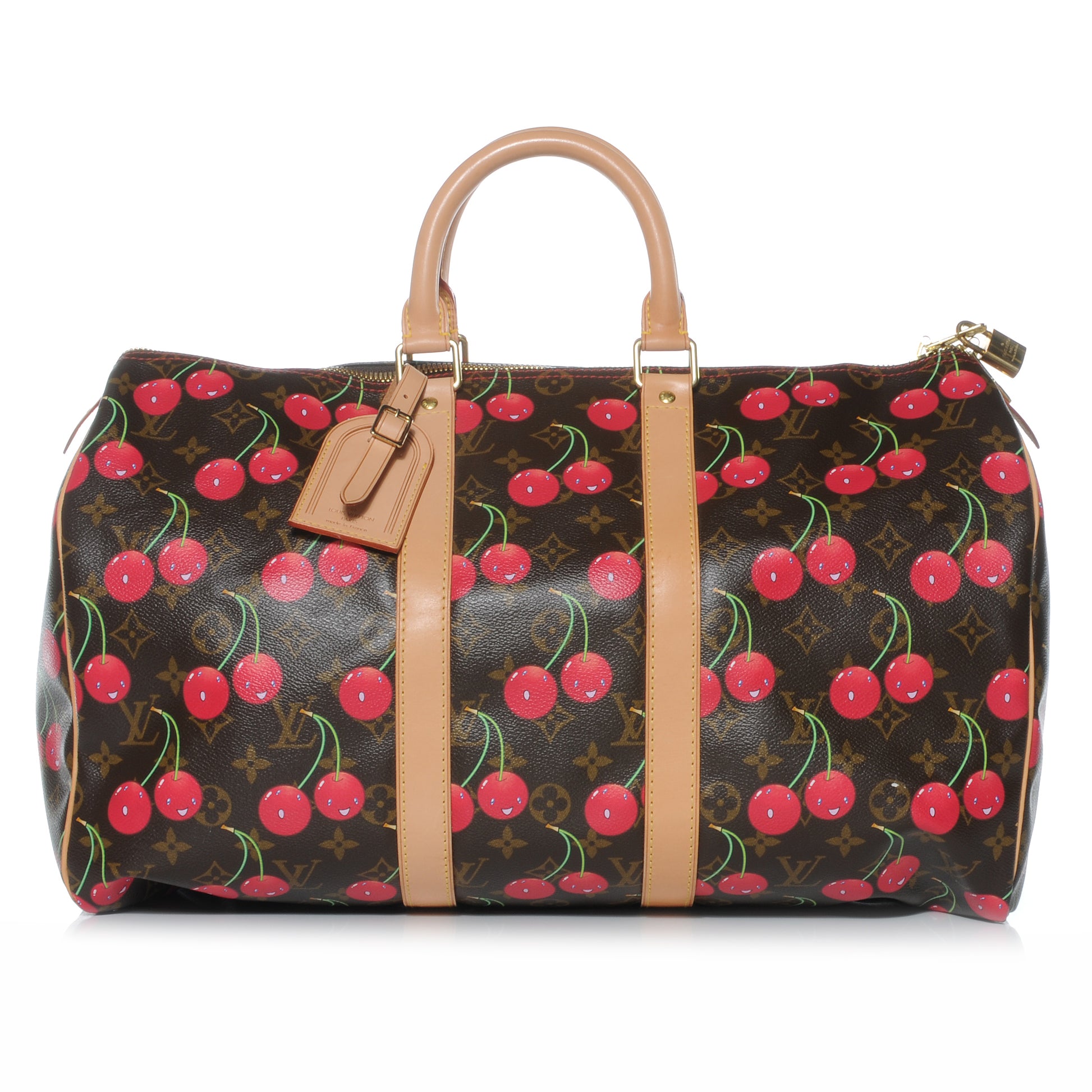 Louis Vuitton Monogram Cerises Keepall 45 1 of 7