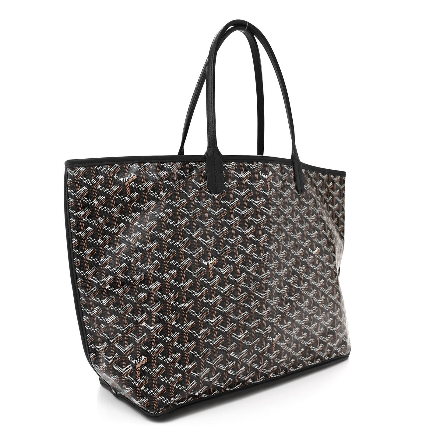 Goyardine Reversible Anjou PM Black