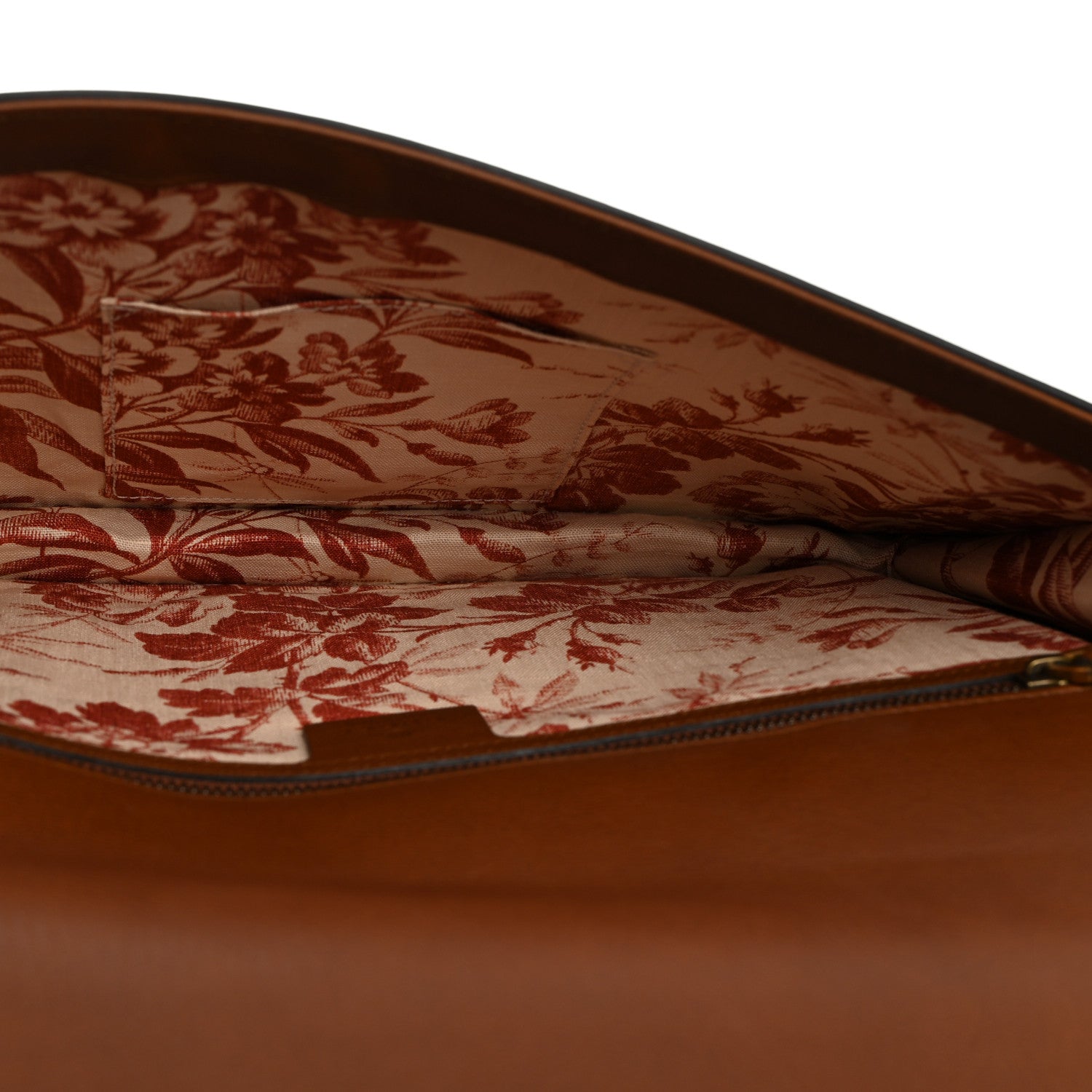 Gucci Calfskin Animalier Clutch Brown 5 of 7