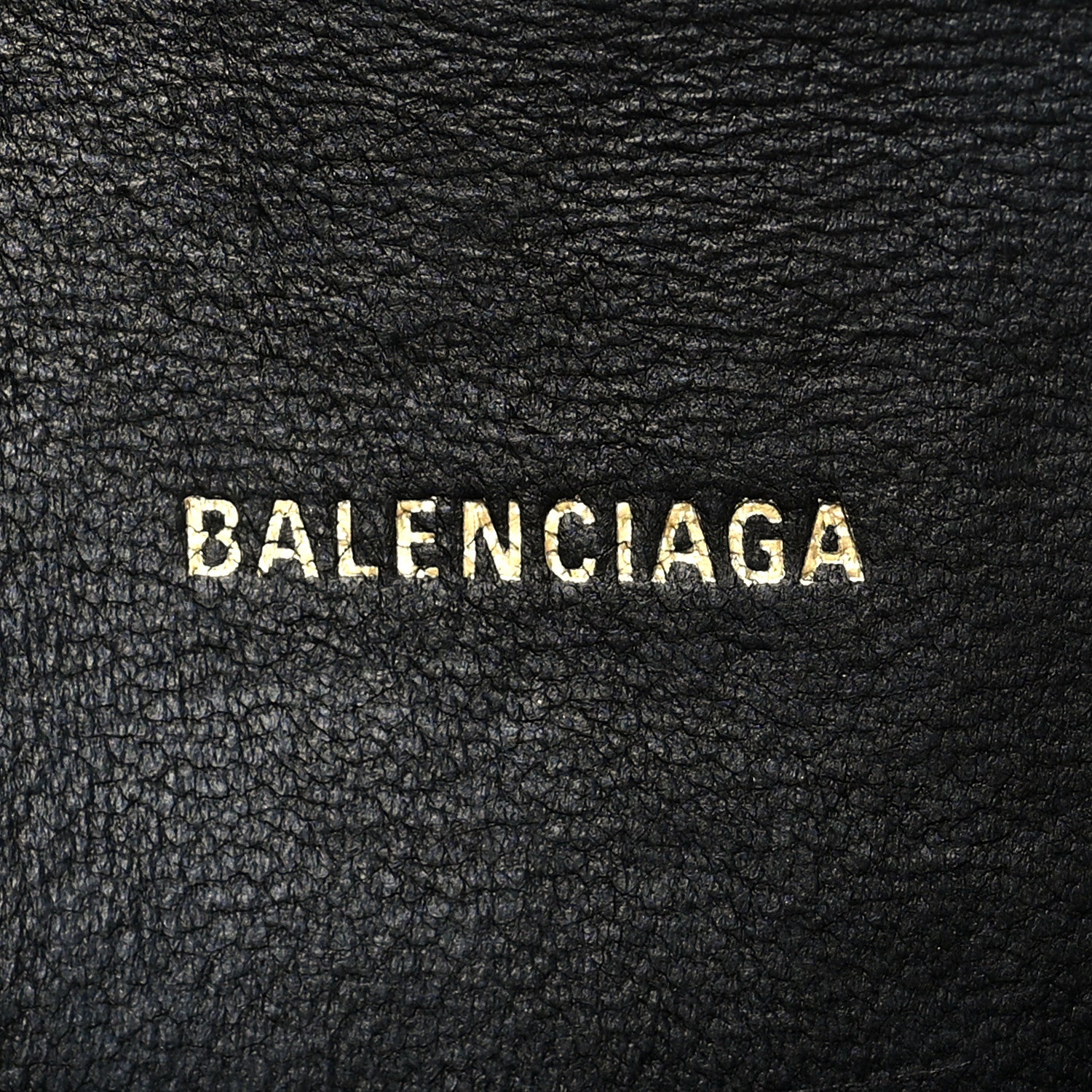 Balenciaga Metallic Calfskin Crocodile Embossed Hourglass Top Handle Bag XS Gold 6 of 14