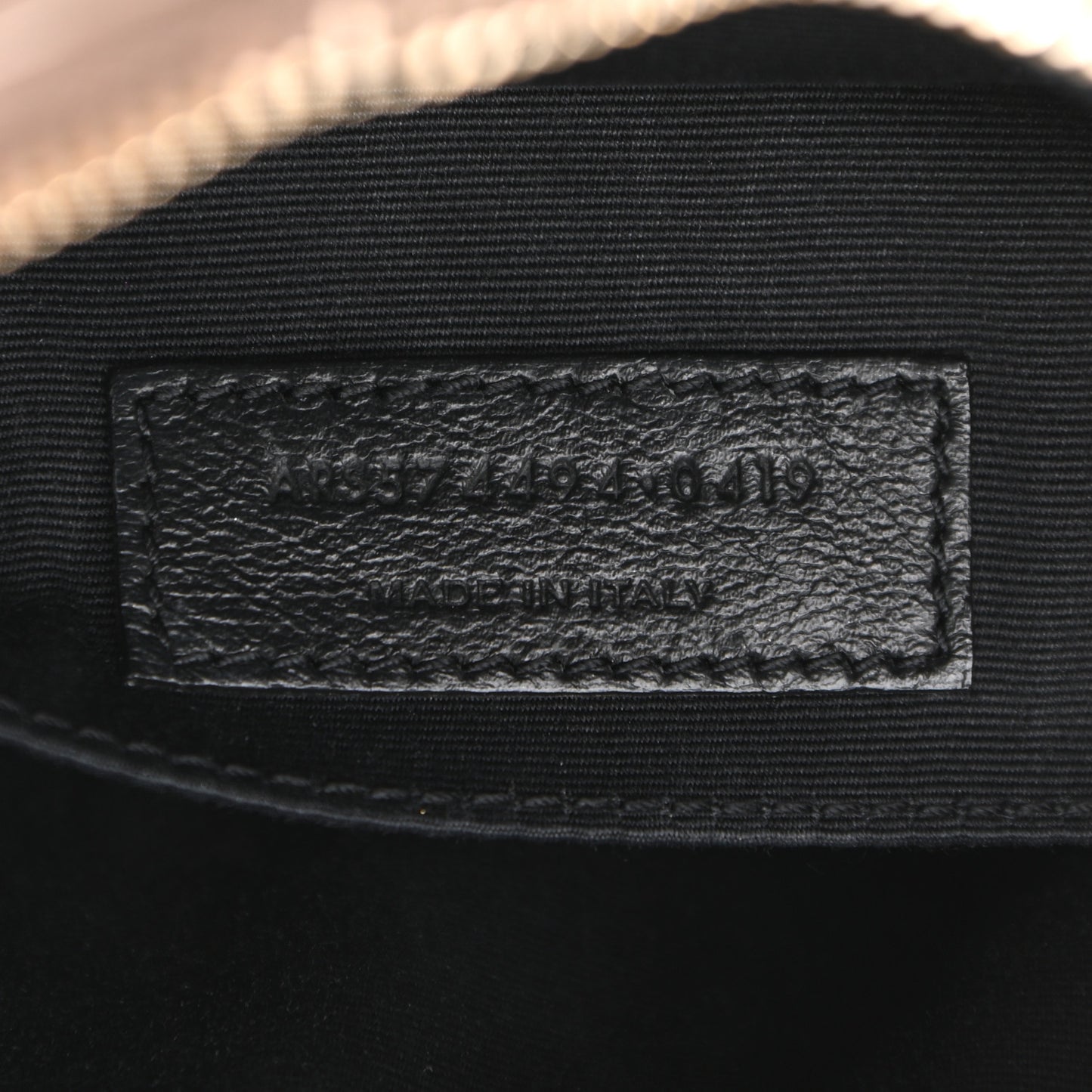 Calfskin Matelasse Monogram Lou Camera Bag Dark Latte