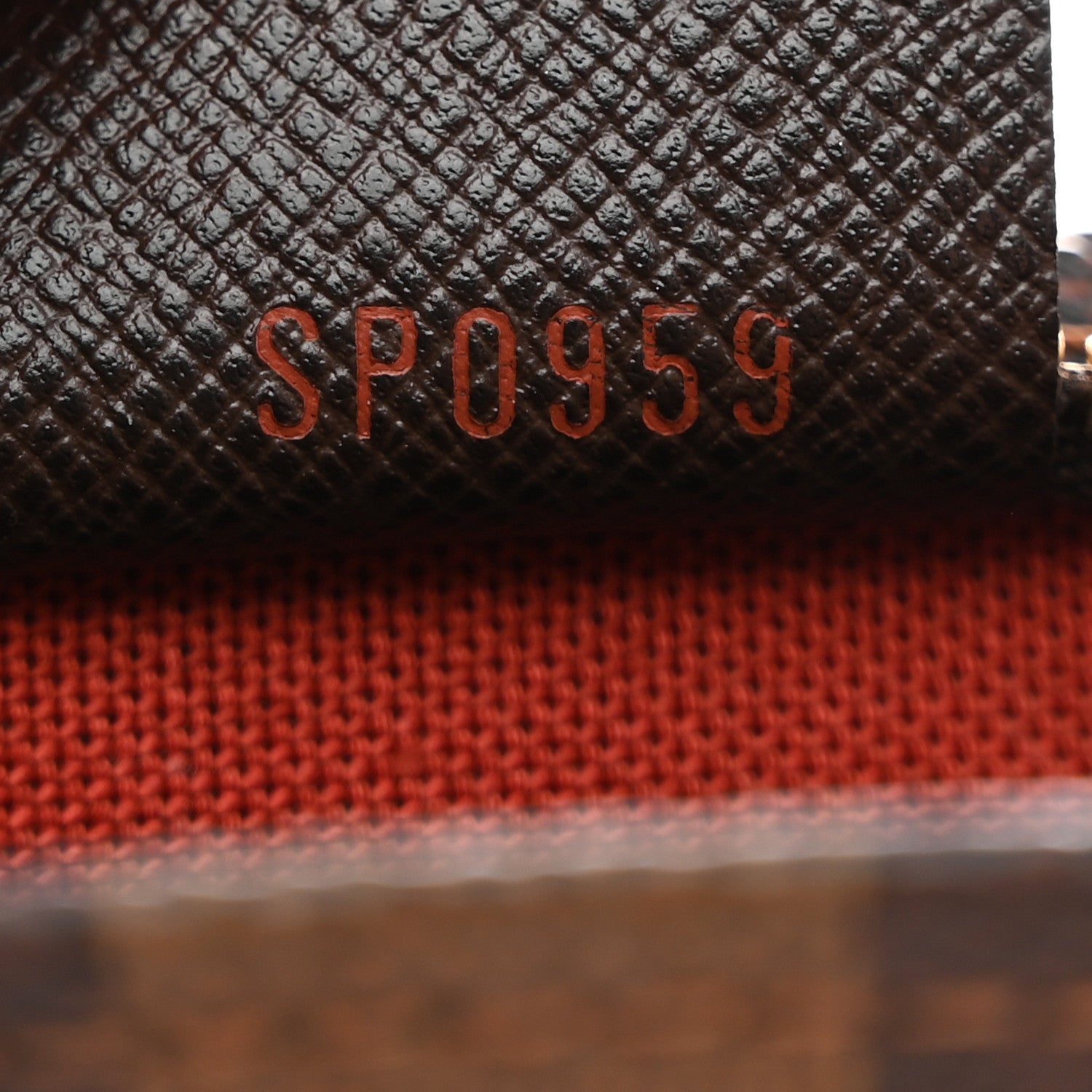 Louis Vuitton Damier Ebene Trousse Make Up Bag Pochette 7 of 7