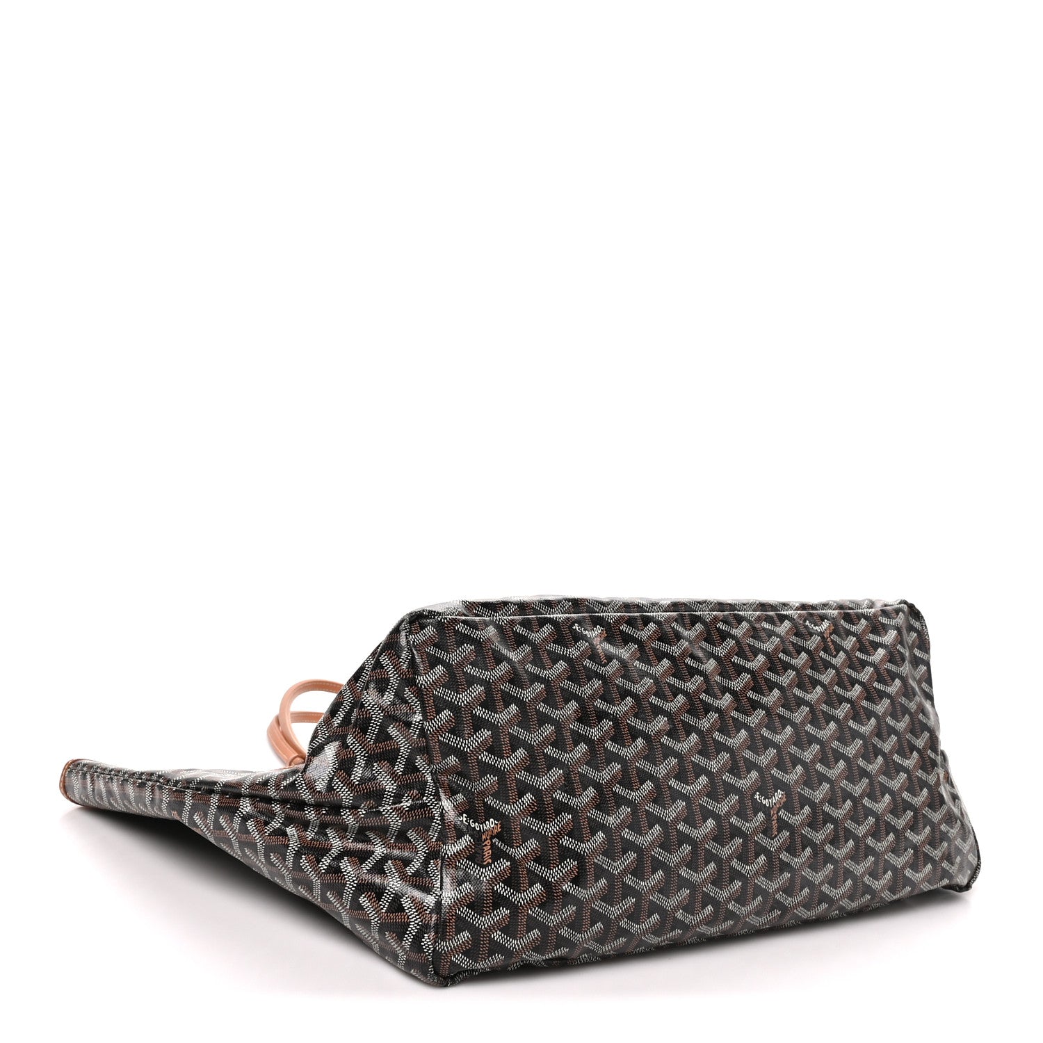 Goyard Goyardine Saint Louis GM Black Gold 4 of 11