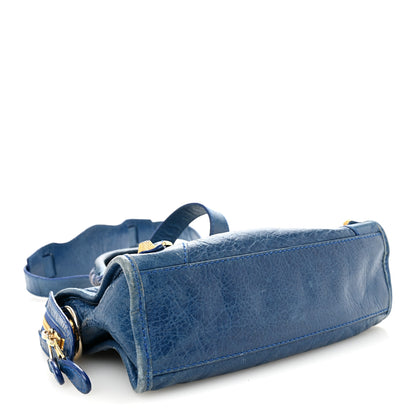 Balenciaga Agneau Giant 12 Gold Hardware Mini City Bleu Lazuli 6 of 13