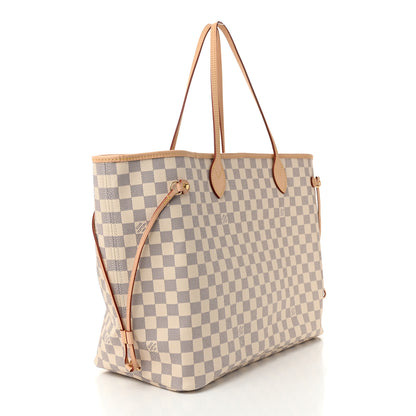 Louis Vuitton Damier Azur Neo Neverfull GM Rose Ballerine 4 of 12