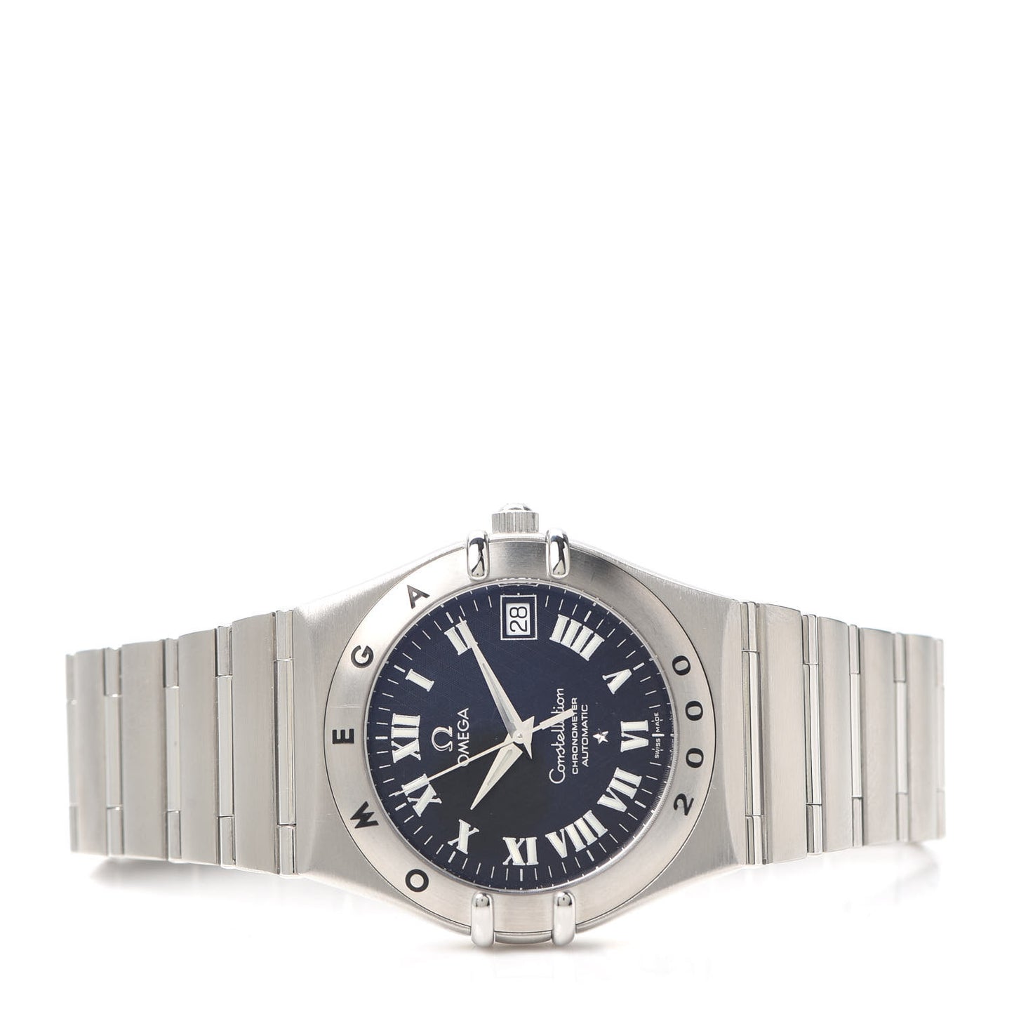 Stainless Steel 35mm Constellation Millennium 2000 Limited Automatic Watch Black 1504.50