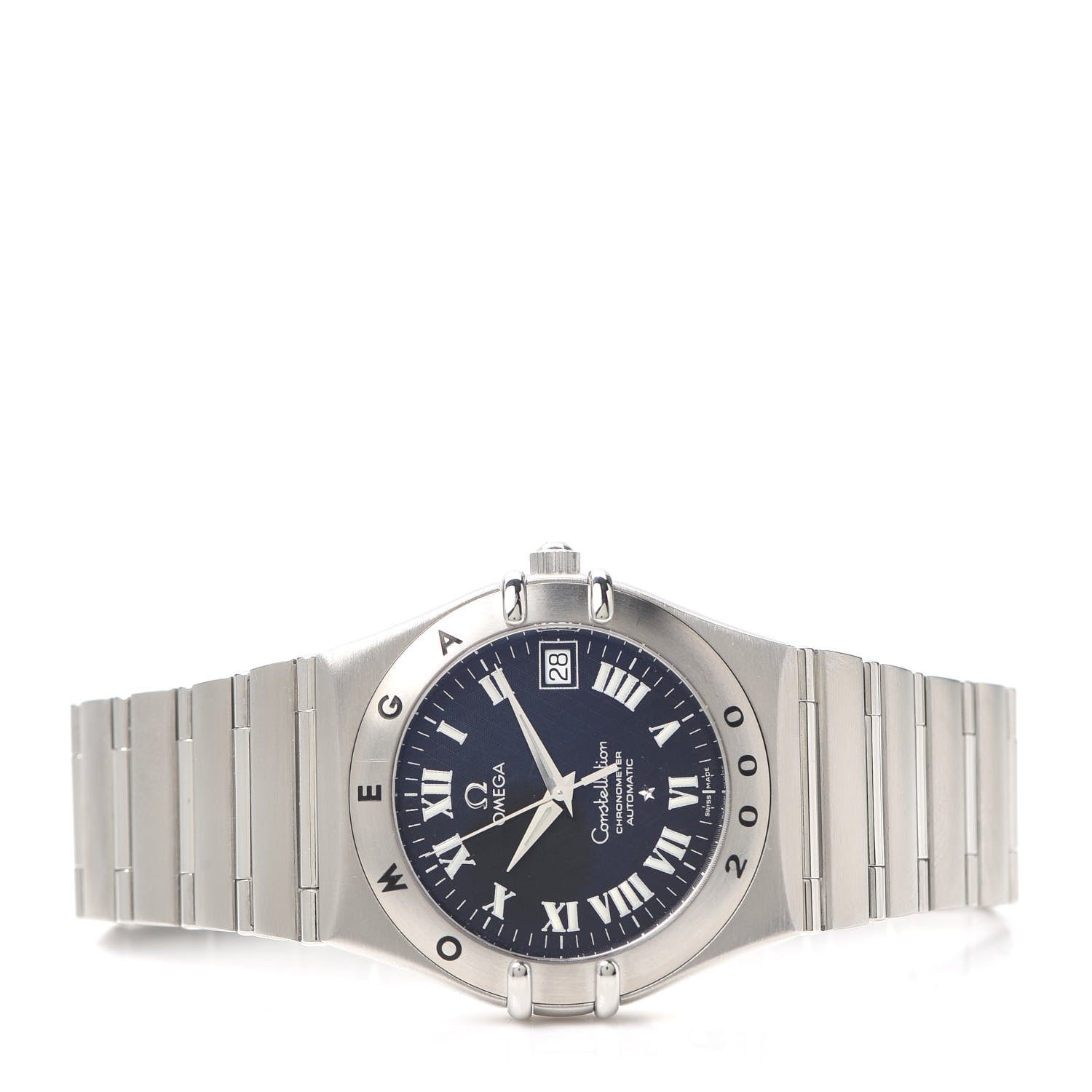 Omega Stainless Steel 35mm Constellation Millennium 2000 Limited Automatic Watch Black 1504.50 2 of 5