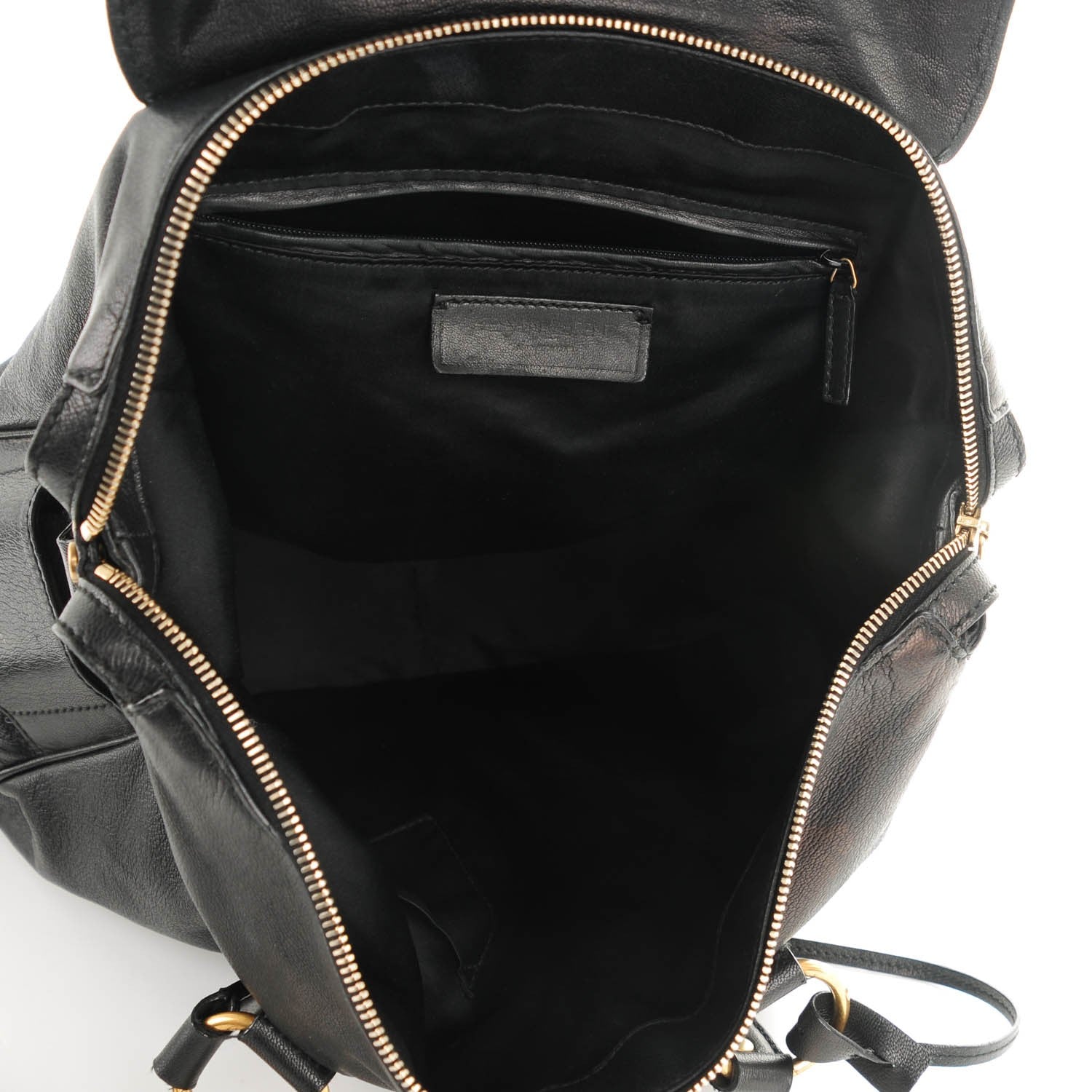 Saint Laurent Calfskin Muse Messenger Bag Black 6 of 8