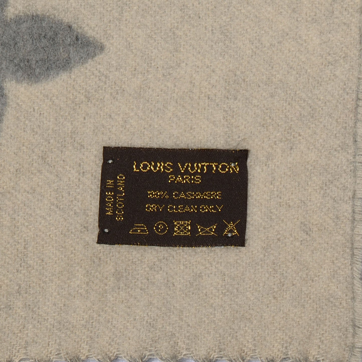 Cashmere Monogram Reykjavik Scarf