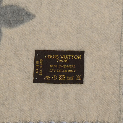 Louis Vuitton Cashmere Monogram Reykjavik Scarf 4 of 5