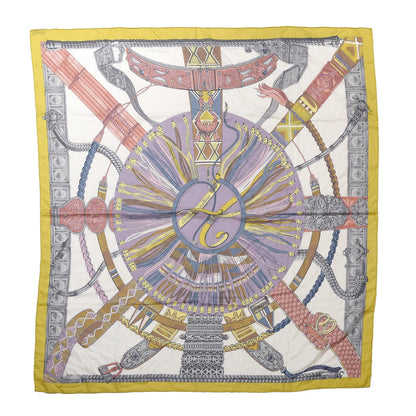 Hermes Cashmere Silk Ceintures et Liens Shawl 140 1 of 4