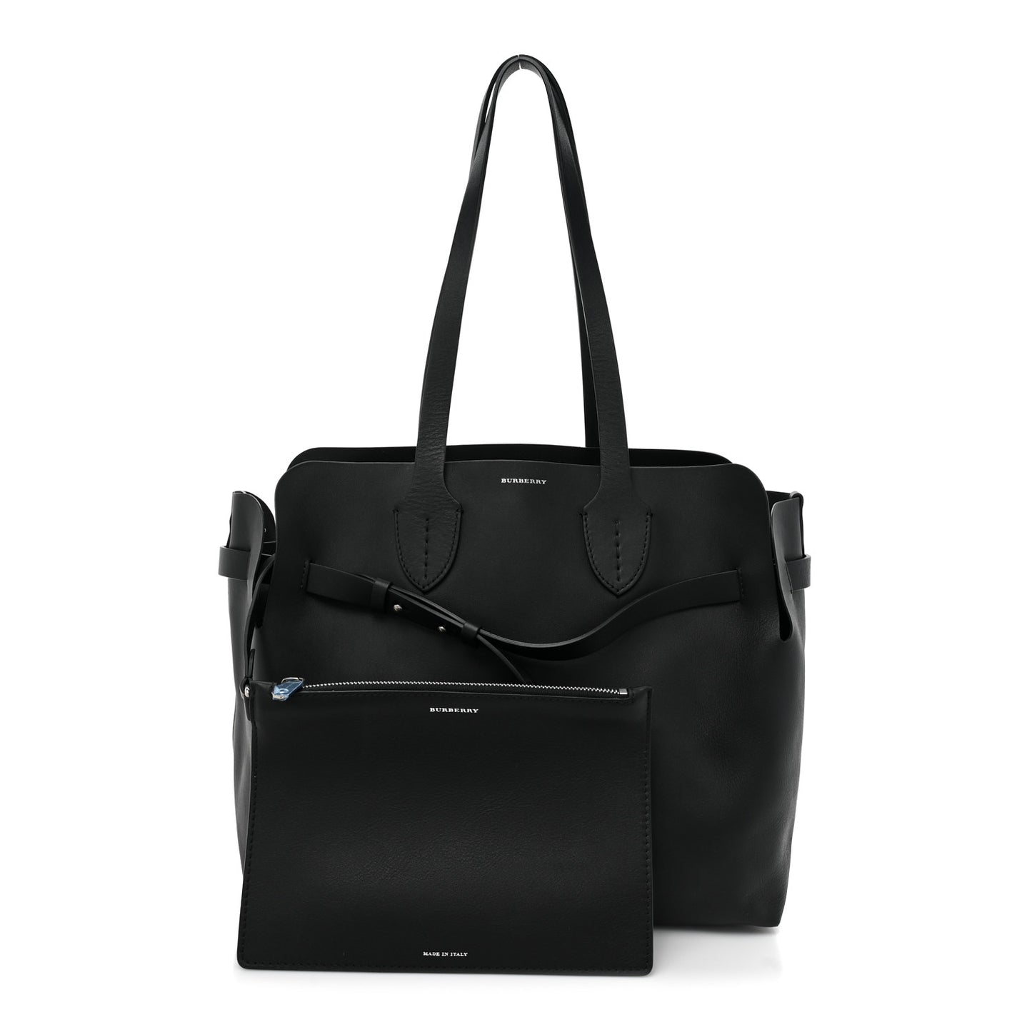 Soft Calfskin Medium Belt Bag Black