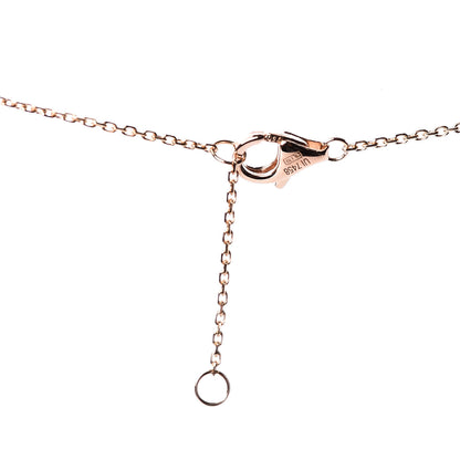 Cartier 18K Pink Yellow White Gold Pink Spinel Trinity Pendant Necklace 5 of 6