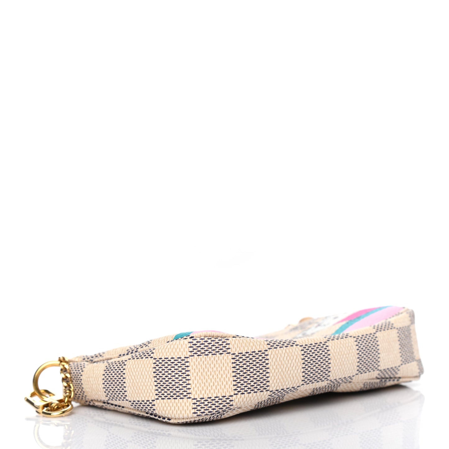 Damier Azur 2016 Christmas Animation Mini Pochette Accessories