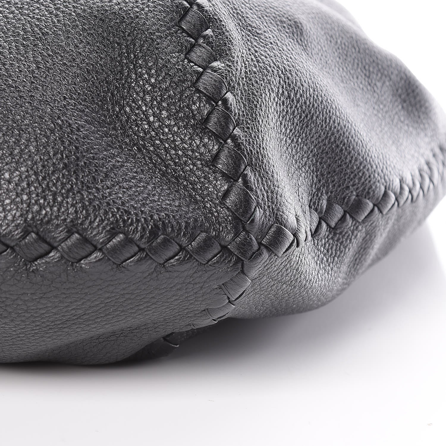 Bottega Veneta Cervo Deerskin Large Hobo Black 6 of 9