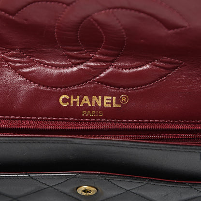 Chanel Lambskin Quilted Small Double Flap Black 5 of 20