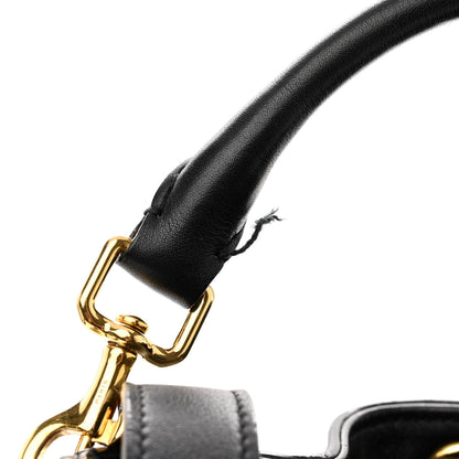 Saint Laurent Calfskin Small Emmanuelle Fringe Hobo Bag Black 11 of 11