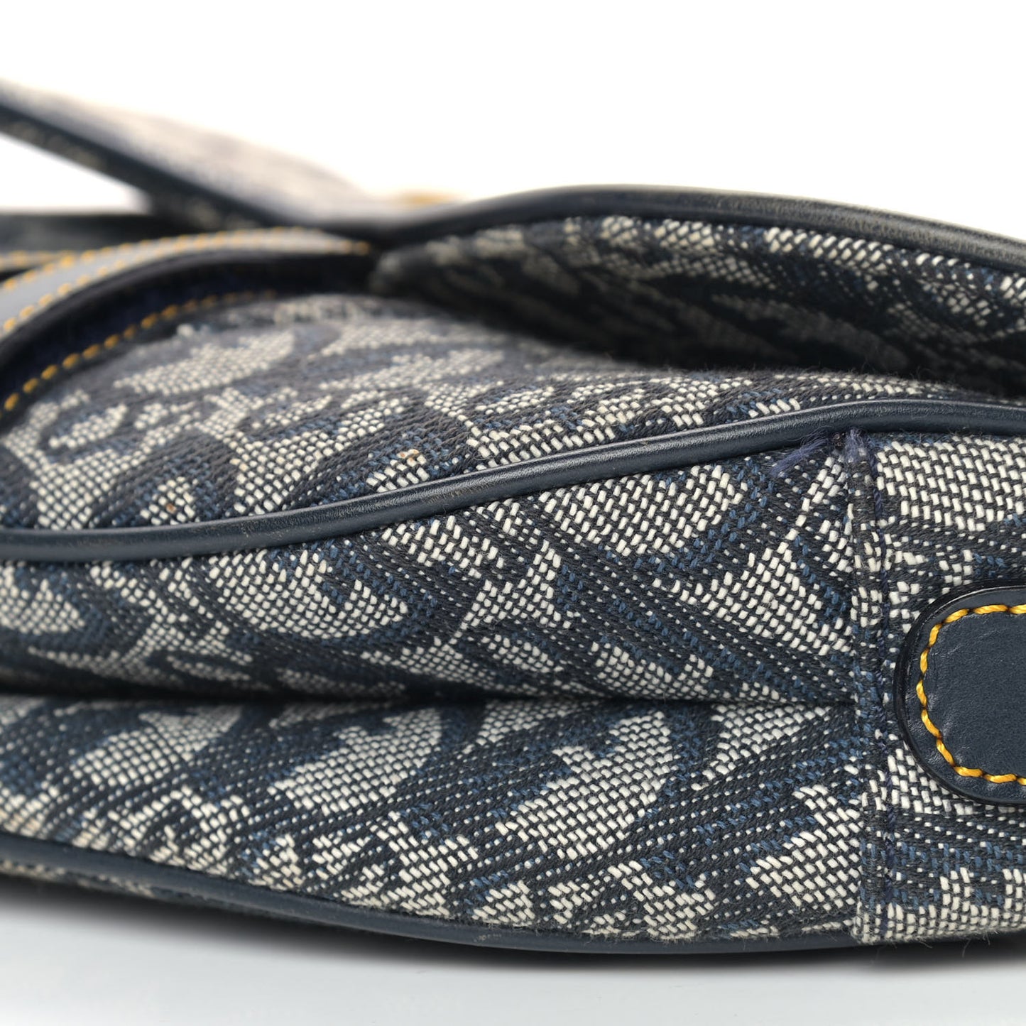 Monogram Saddle Bag Blue