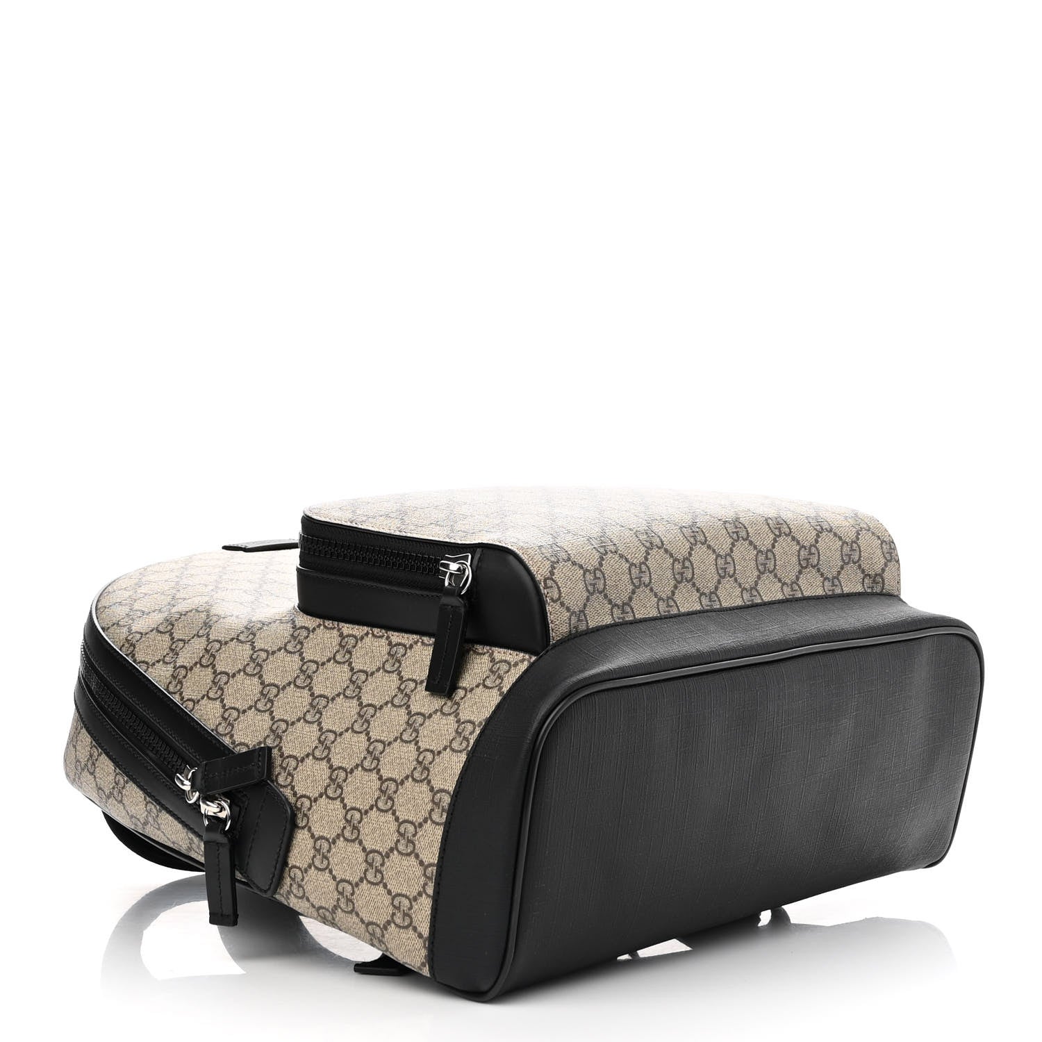 Gucci GG Supreme Monogram Medium Backpack Black 4 of 10