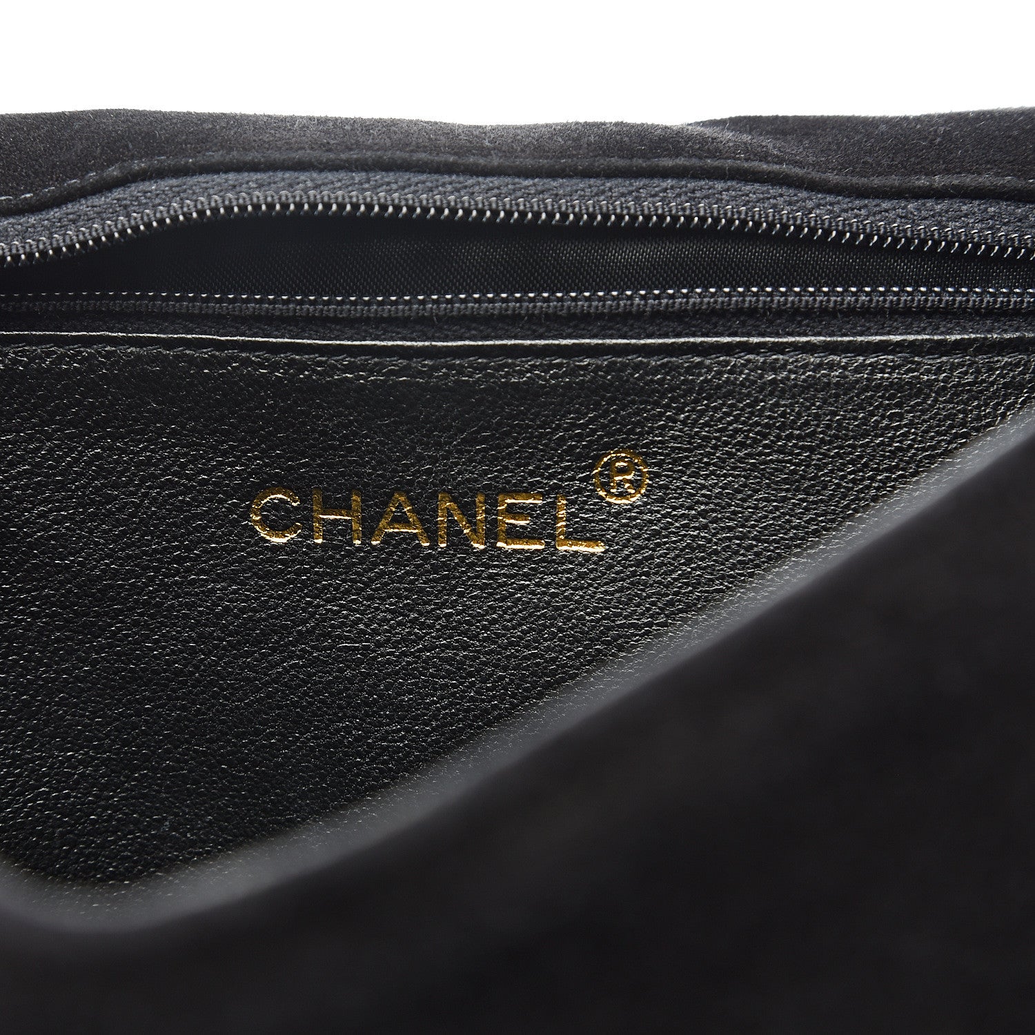 Chanel Suede Quilted Small Flap Bag Black 5 of 11