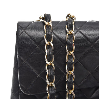 Chanel Lambskin Quilted XL Jumbo Single Flap Black 16 of 16
