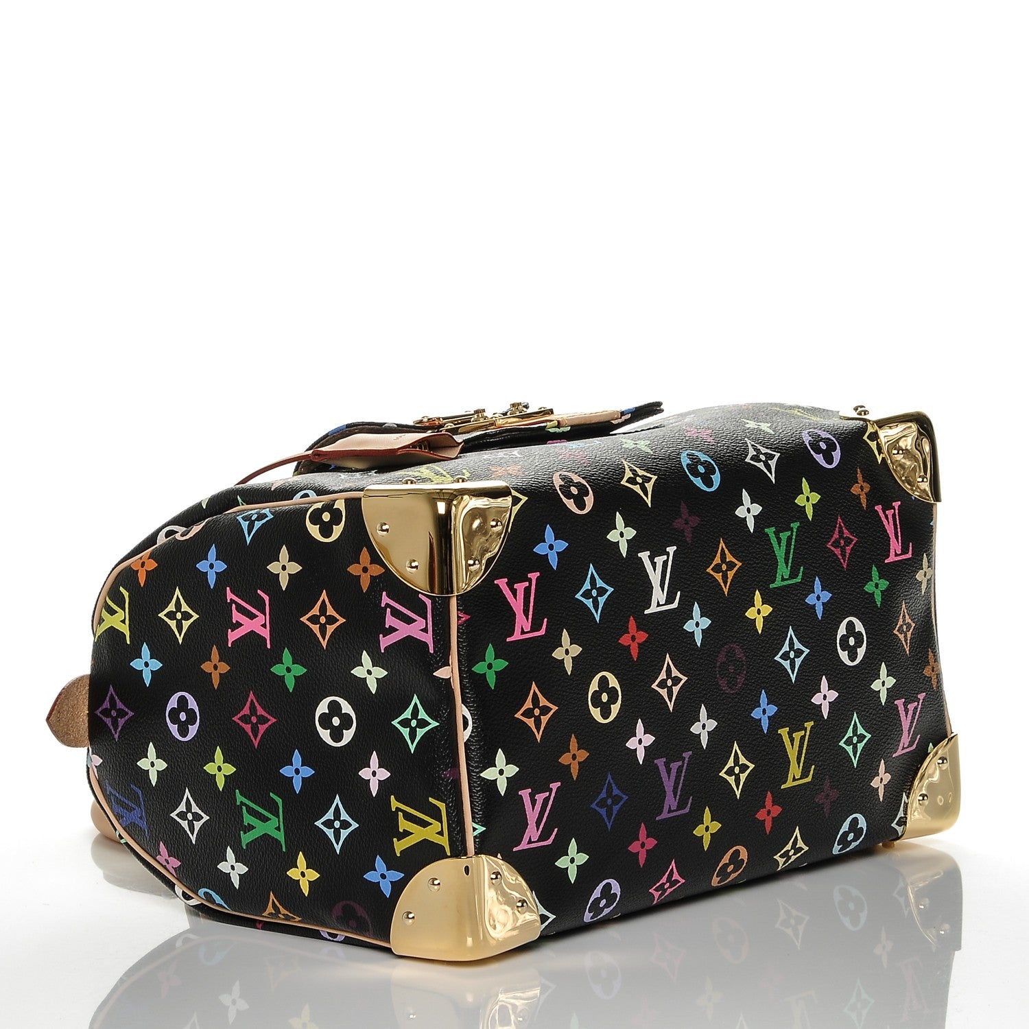 Louis Vuitton Monogram Multicolor Speedy 30 Black 4 of 6