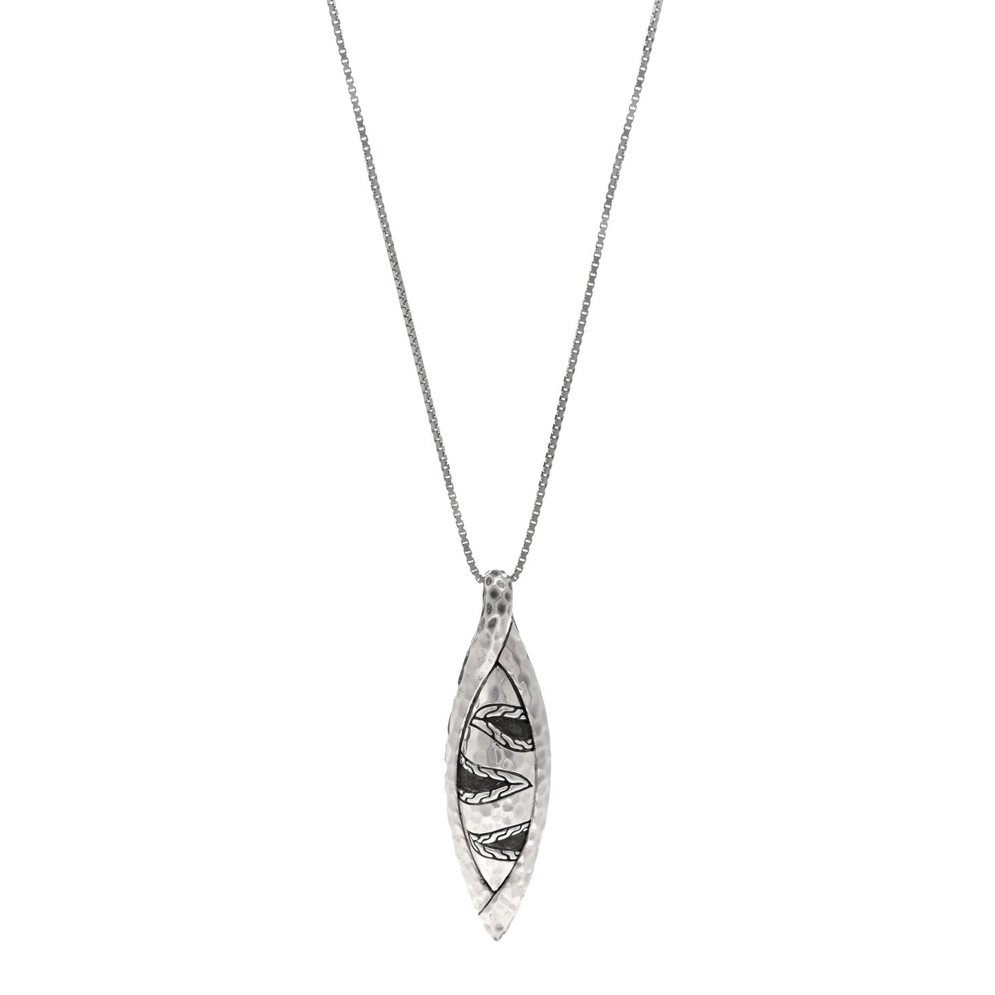 Sterling Silver Palu Macan Pendant Necklace