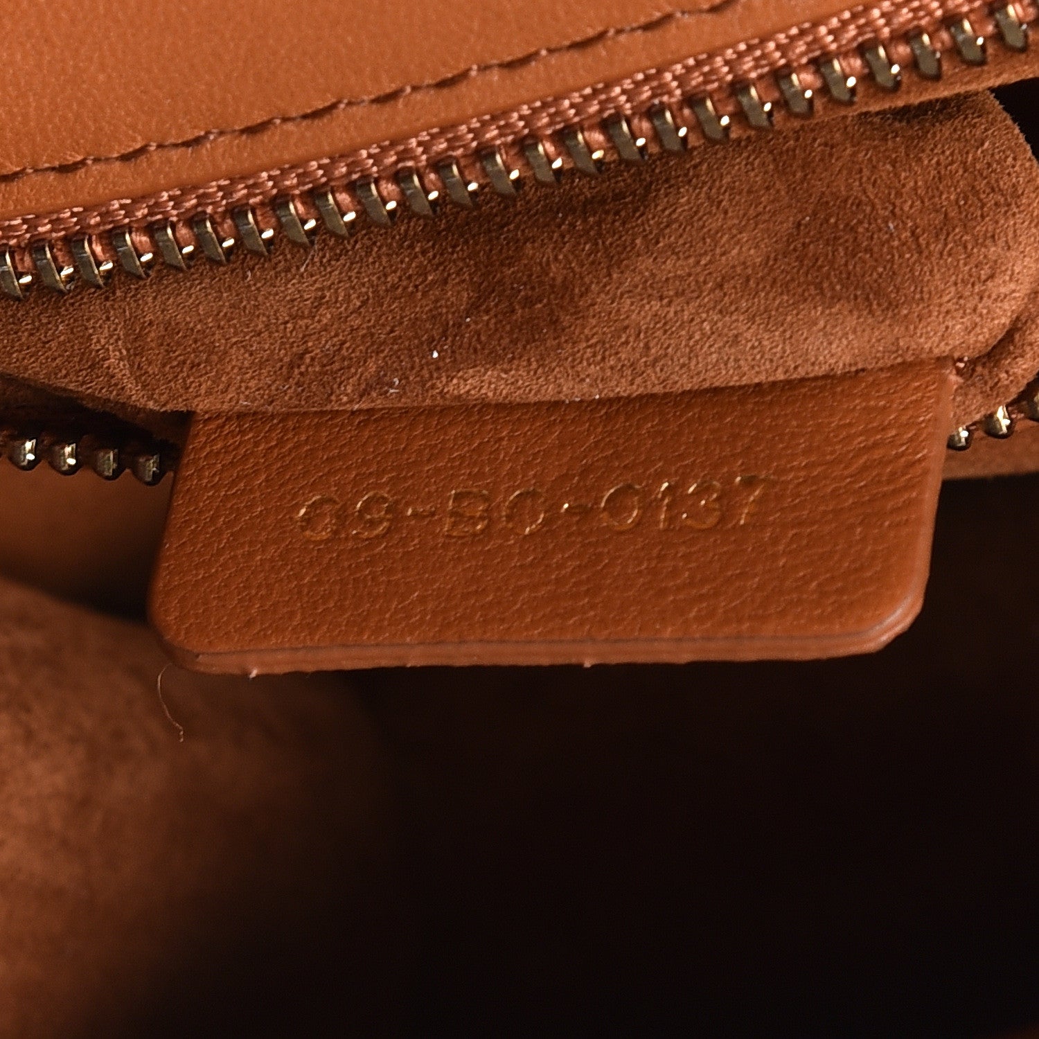 Christian Dior Lambskin Studded Medium Diorama Flap Bag Brown 11 of 13