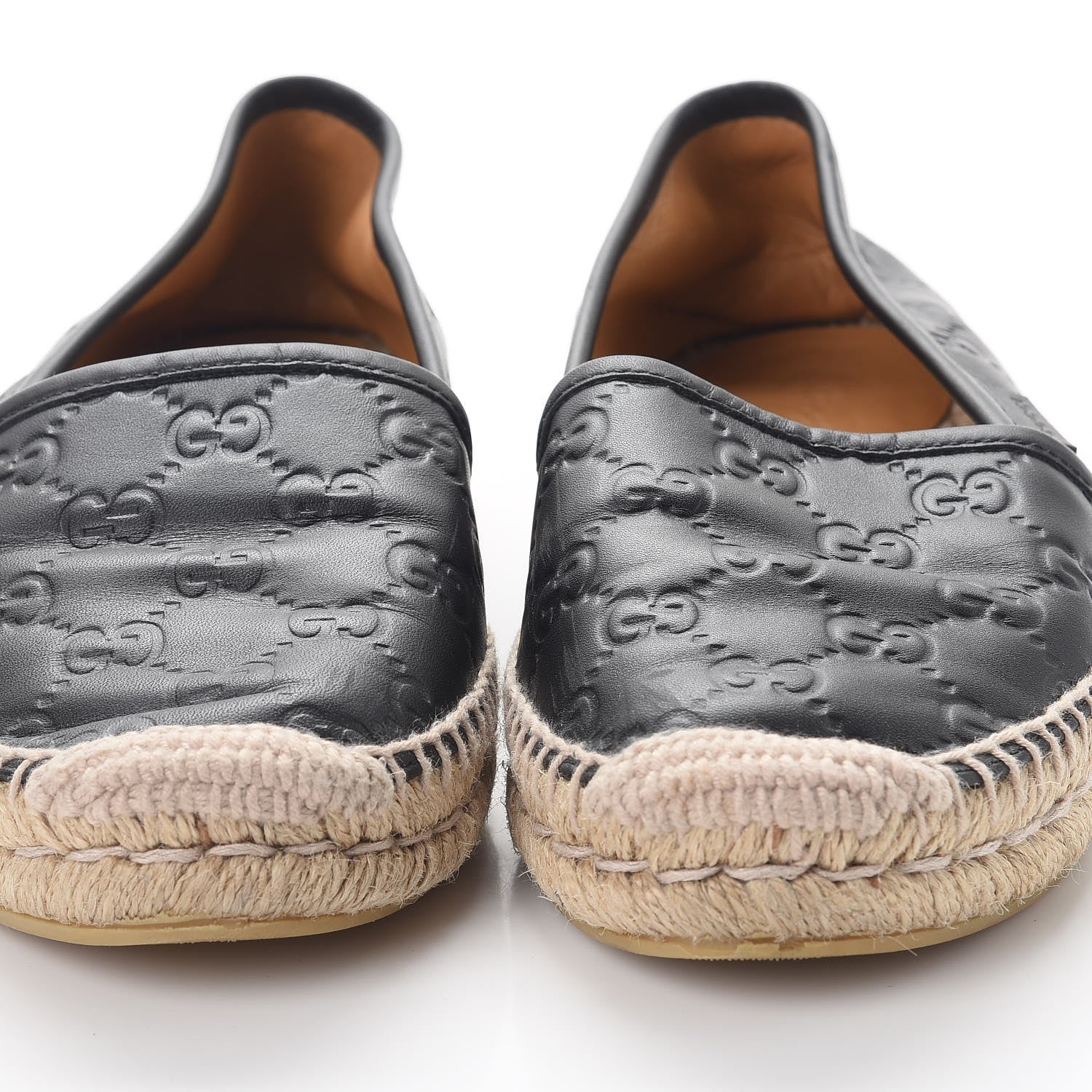 Gucci Guccissima Signature Espadrilles 36 Black 11 of 13