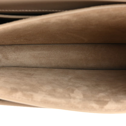 Saint Laurent Calfskin Medium Monogram Sunset Dark Beige 6 of 16