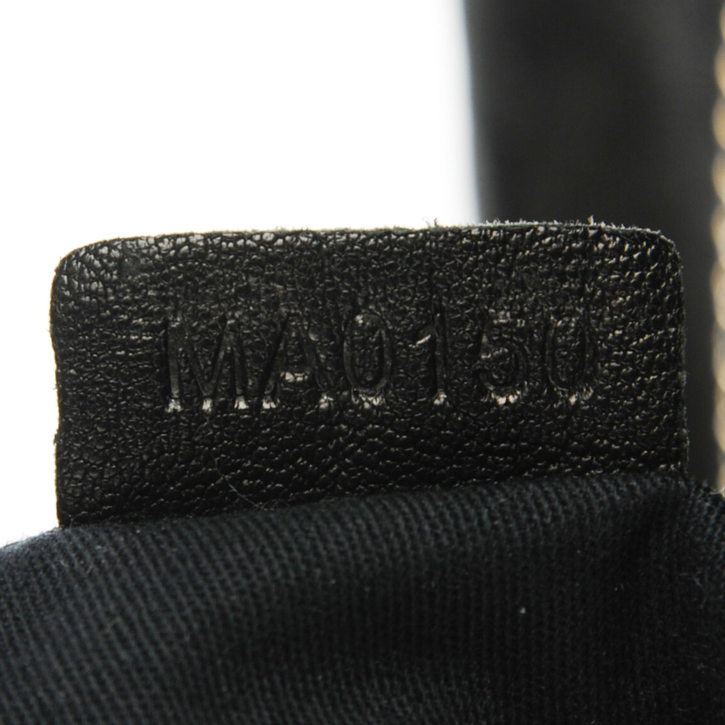 Lambskin Studded Large Nightingale Black