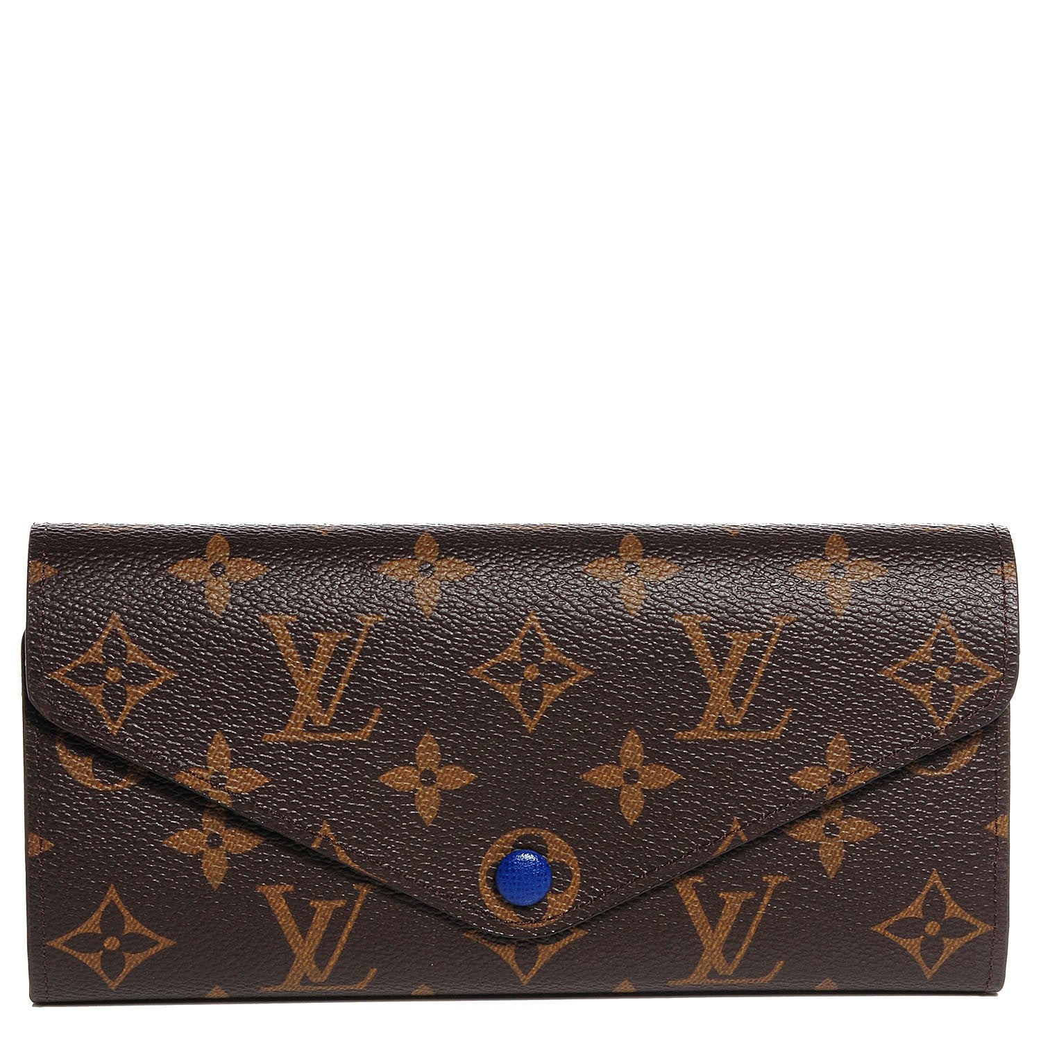 Louis Vuitton Monogram Josephine Wallet Blue 1 of 8