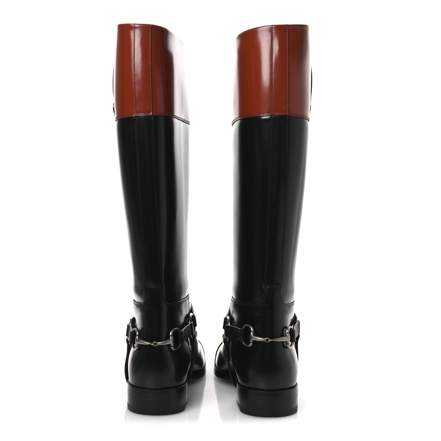 Cordovan Lux Mens Zelda Harness Riding Boots 10.5 Black Amber Honey