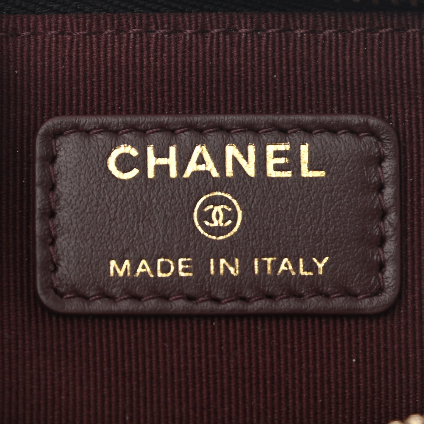 Caviar Quilted Zip Card Holder Wallet Black