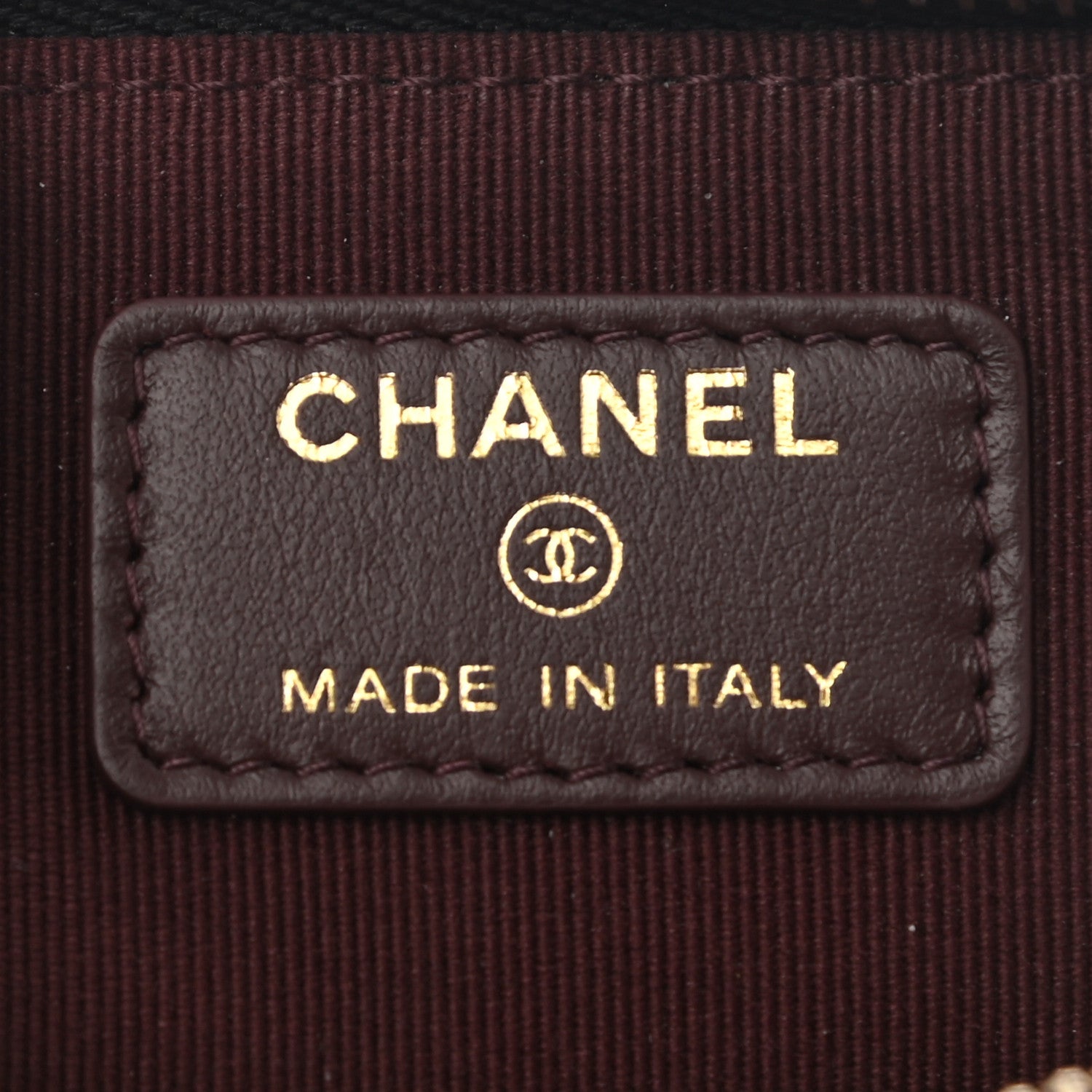 Chanel Caviar Quilted Zip Card Holder Wallet Black 6 of 8