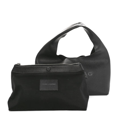 Marc Jacobs Grained Calfskin Medium The Sack Bag Black 3 of 10