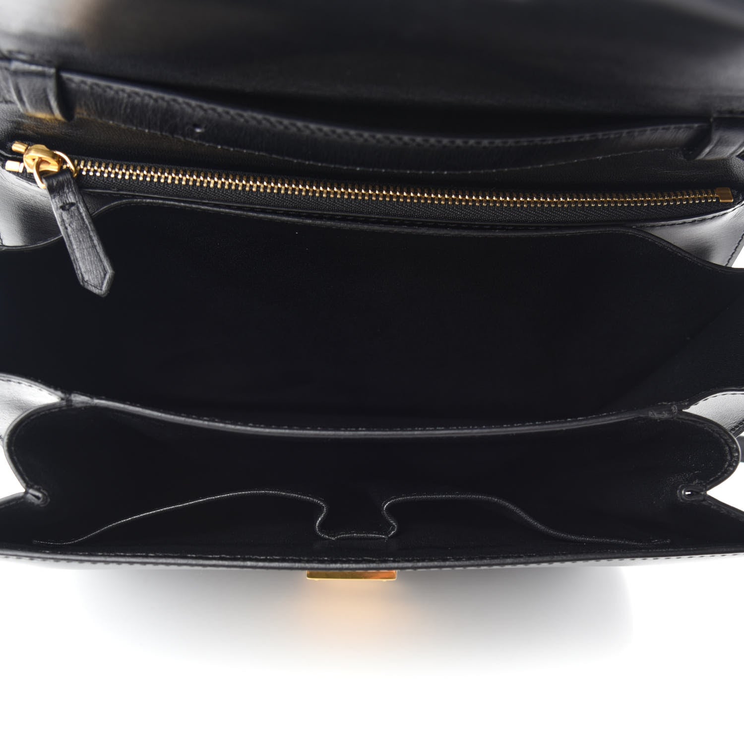 Celine Box Calfskin Medium Classic Box Flap Bag Black 5 of 11