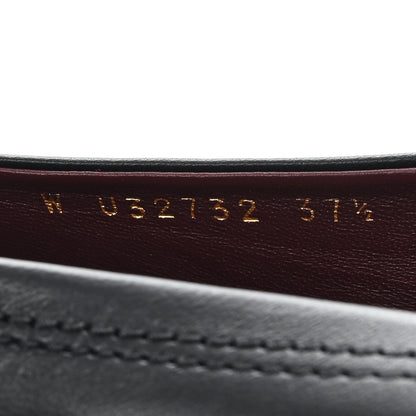 Chanel Lambskin Cap Toe CC Uniform Ballerina Flats 37.5 Black 9 of 10