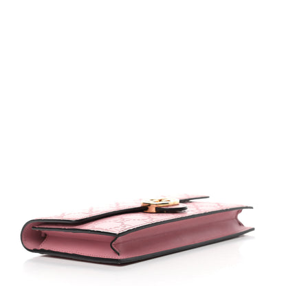 Gucci Guccissima Icon Chain Wallet Carmine Rose 4 of 11