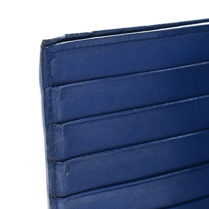 Bottega Veneta Nappa Intrecciato Continental Snap Wallet Cobalt 10 of 12